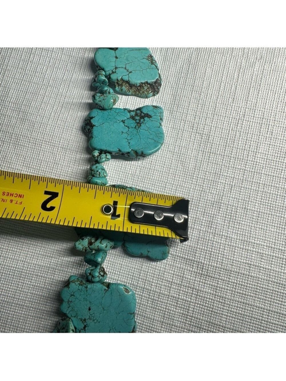 Turquoise Statement Necklace - Picture 4 of 7